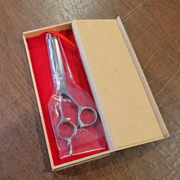 Rare Kasno Kai Double Texturizing Shears Scissors KO6-32-65 New with box - Picture 1 of 12